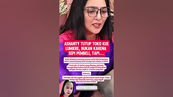 Ashanty tutup toko kue lumiere "bukan karena sepi pembeli, tapi...."