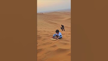 Thumbnail of Desert In Dubai 🗼 #aladdin #music #disney #arabiannights #song #dubai