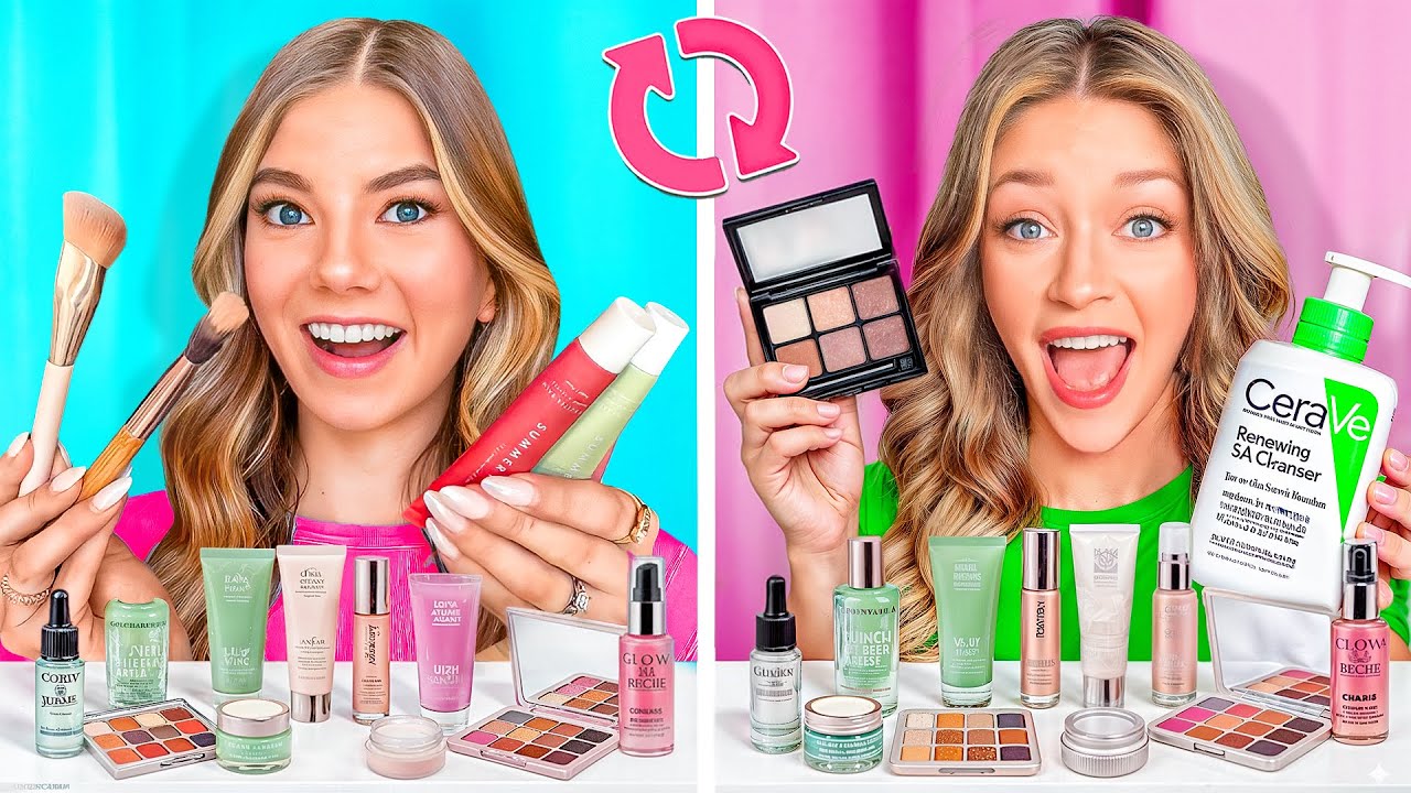 Switching Makeup Routines With My BFF!