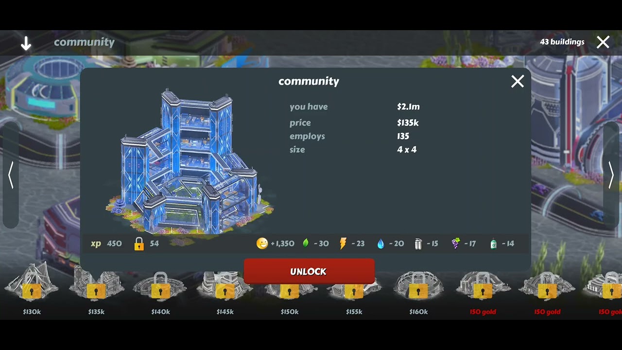 Aquatic City : All Buildings