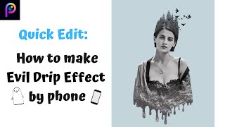 How to create Evil Dripping Art Effect | Photo Editing Tutorial screenshot 2