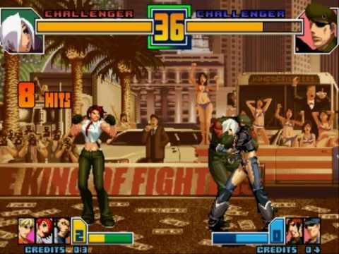 Angel Combo - The King of Fighters 2001