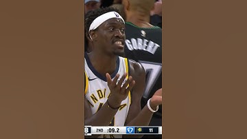 Pascal Siakam Banks it in, Steals it & Gets One to Go before the Half for the Lead 🙌