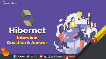 🔥 Top 20 Hibernate Interview Questions And Answers For Experienced & Freshers By SabkuchhLearn