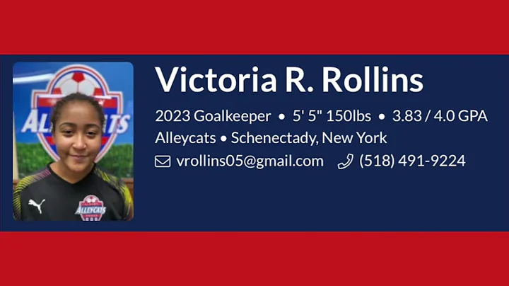 KEEPER Victoria Rollins / 2023 / Guilderland, NY