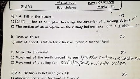 6th std II Unit Test 2025-26 Science Question Paper Pattern for Practice Subscribe🔔⏩👍 be the Topper