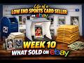 Week 10 | Life of a Low End Sports Card Seller on eBay | What Sold | 70 items $1,060 3/15-21/2026