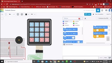 Arduino Uno with Keypad Control LED and Buzzer Using Tinkercad |Keypad Password Control LED & Buzzer