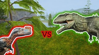 kileskus vs giganotossauro (THE CURSED ISLE)