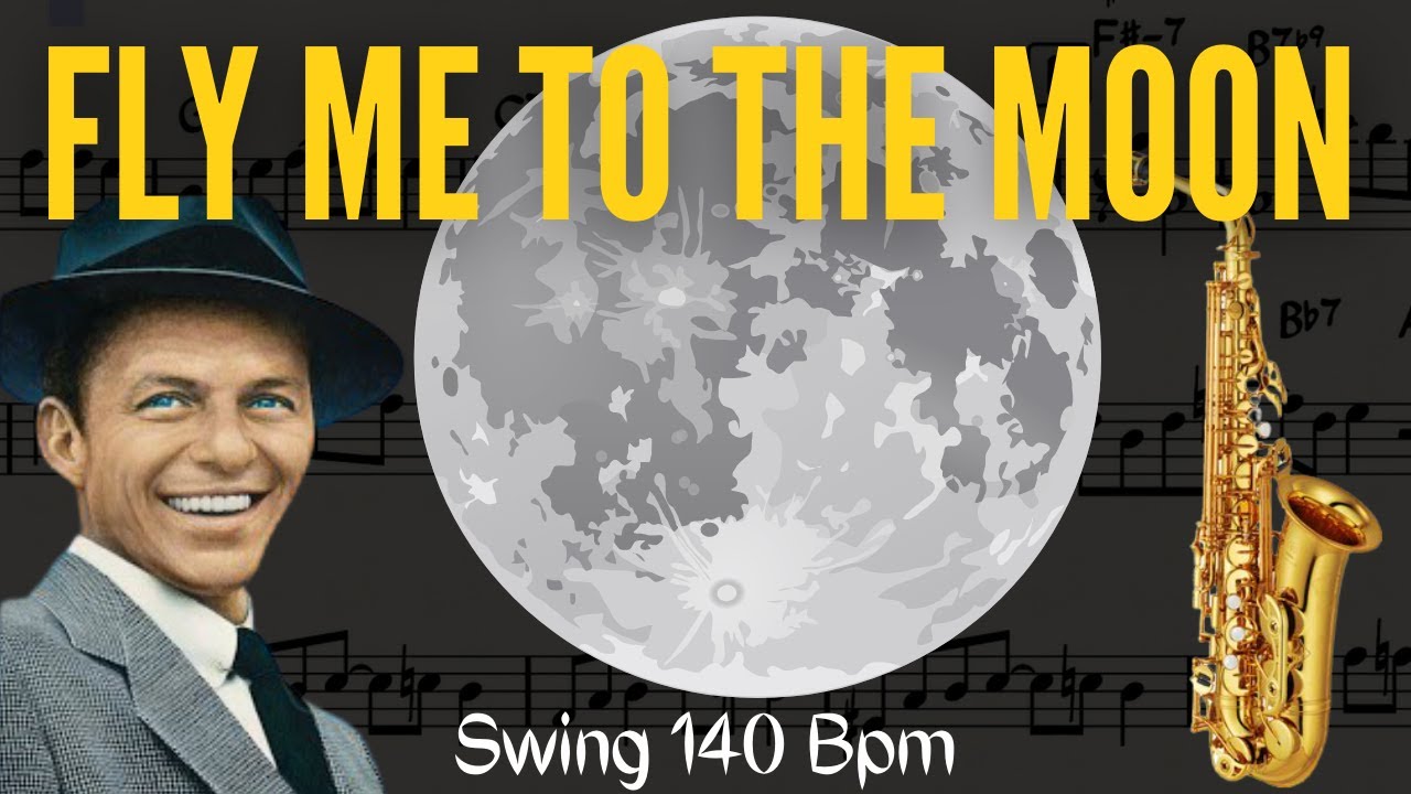 Fly me to the moon Alto sax sheet music YouTube