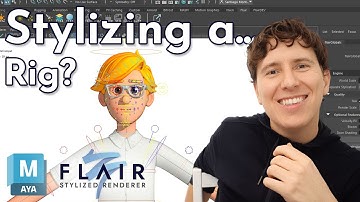 Setting Up Character Rigs for stylization with Flair for Maya