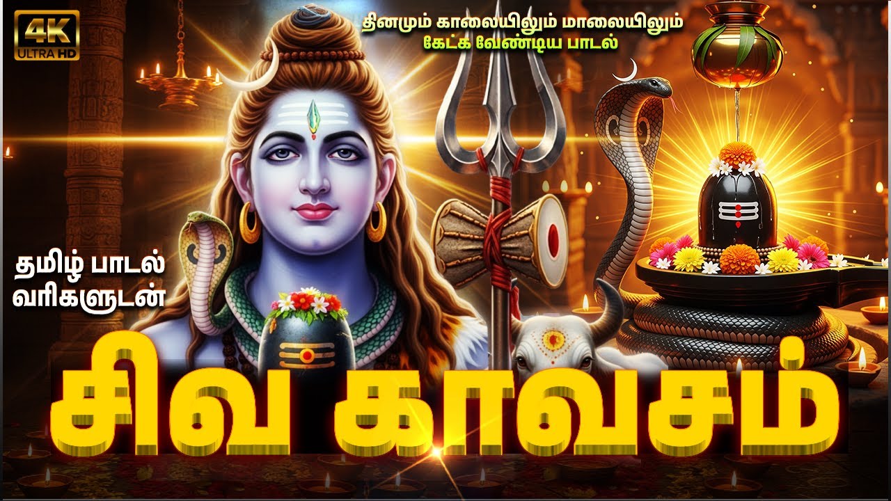 Monday Powerful Siva Kavasam | Sivan Tamil Devotional Songs | Lord Shiva Bakthi Padalgal