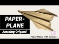 Watch this incredible origami jet take flight  how to do an amazing origami jet