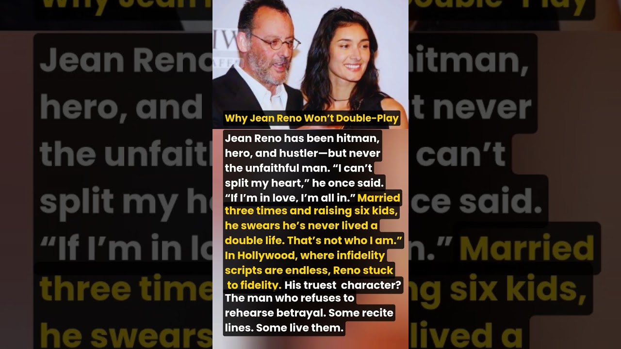 Why Jean Reno Won’t Double-Play