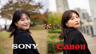 SONY vs Canonあなたはどちらが好きですか