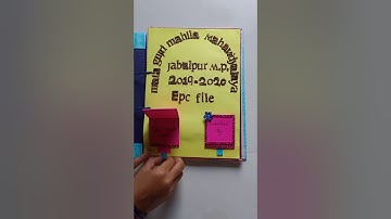 B.ed Epc 1st semester file