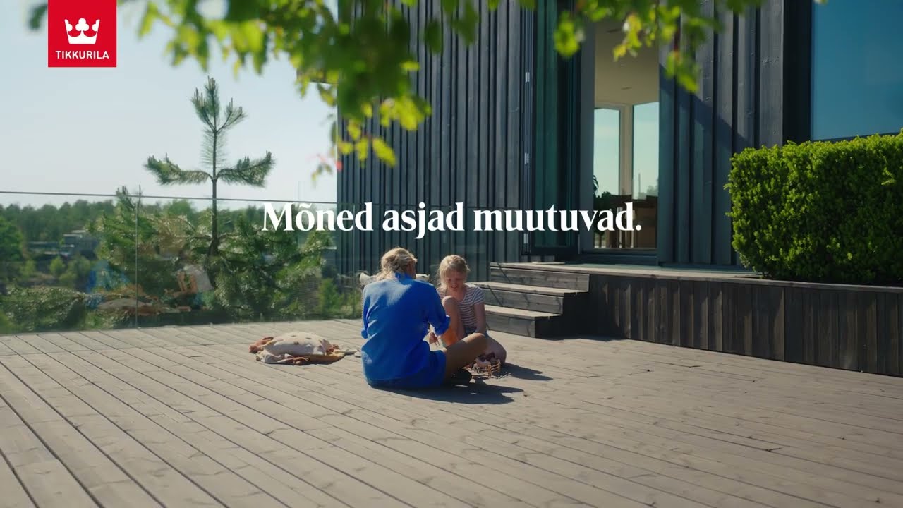 Tikkurila Valtti terrassiõliga saad kauakestva lahenduse