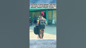 ANAK DESA YANG MENJADI KEBANGGAAN ORANG TUA🔥#tni #komando #kopassus #baretmerah #viralvideo #army