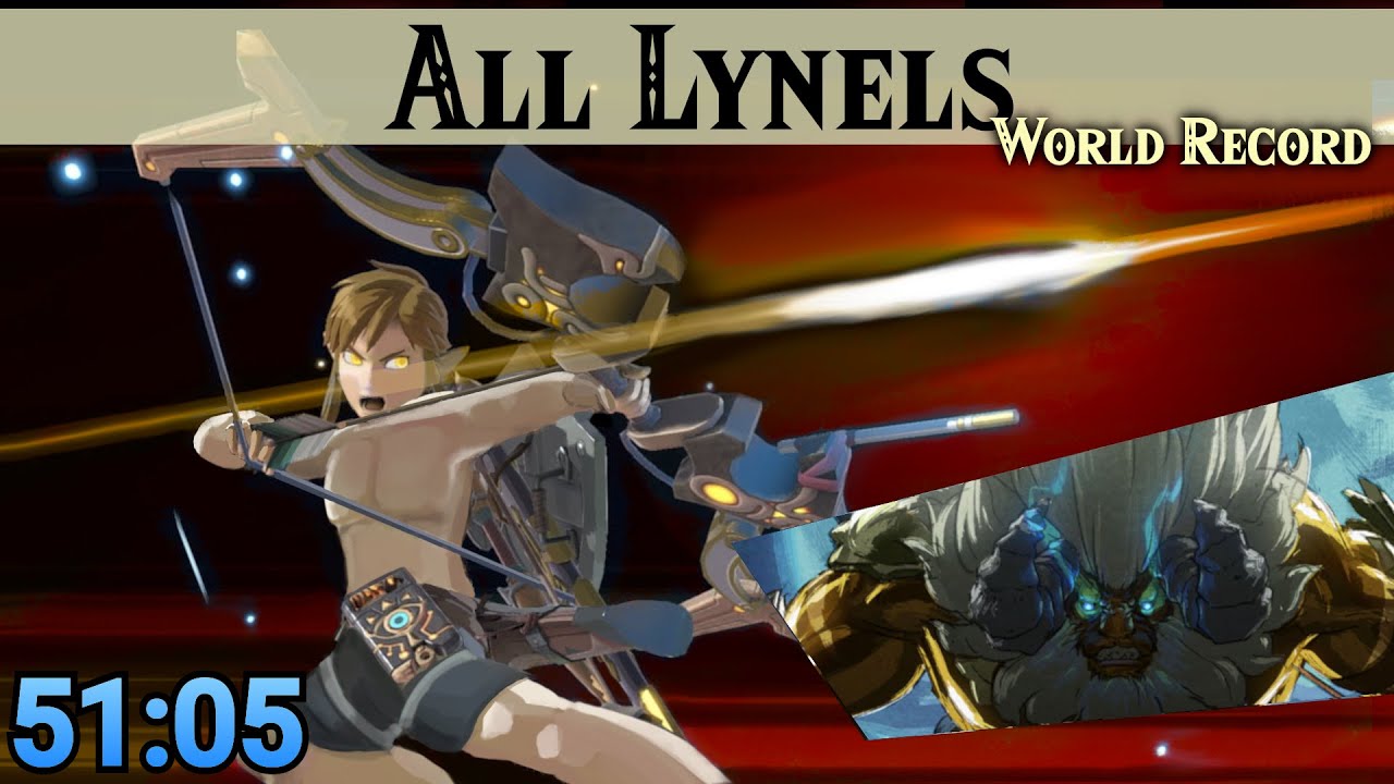 All Lynels Master Mode (no ancient arrows) 5105 [Former WR] YouTube