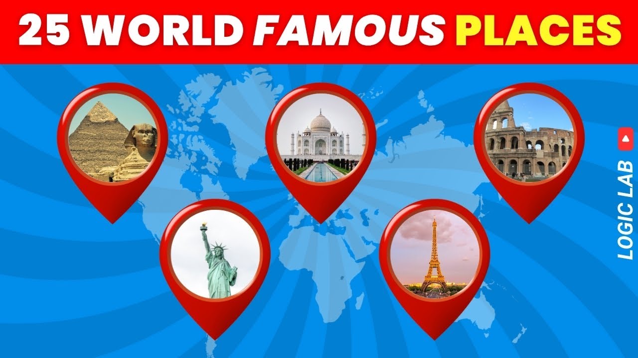 Top 25 Most Iconic Monuments in the World π | You Must Visit # ...