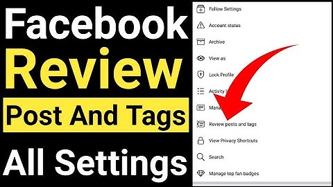 Review Post And Tags Facebook | Facebook Review Post And Tags All Settings in Bangla | Facebook Post
