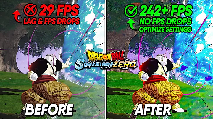 🔧How To Boost FPS, DRAGON BALL Sparking! ZERO - BEST SETTINGS on Low End PC✅