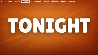 Tonight Fortnite Item Shop LEAKED EARLY!! (DC)