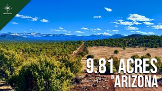 9.82 Acres Adjacent to State Land - Power & Seasonal RV! In Vernon, Apache AZ (3 Adjoining Parcels)