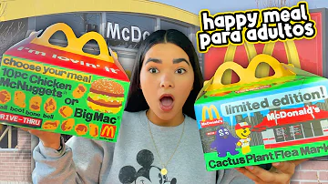 ¿Tiene Mcdonalds un Happy Meal para adultos?