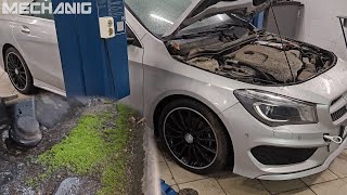 Жесть на СТО. #113. Брошенный Mercedes покрылся мхом. пробег 7000км Приколы на СТО!