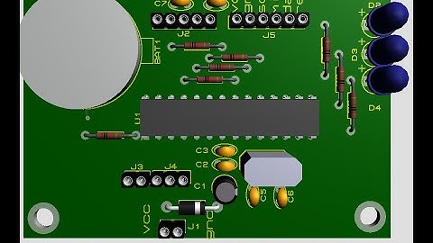 Full PCB Board  Design In Proteus 8. Part _2 | Bangla Tutorial.