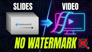 How to Turn NotebookLM Slides Into Unwatermarked Videos screenshot 2