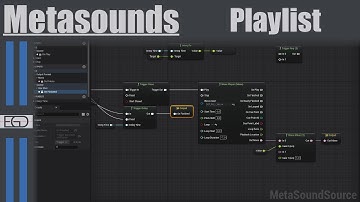 UE5 Metasounds Playlist / Music player