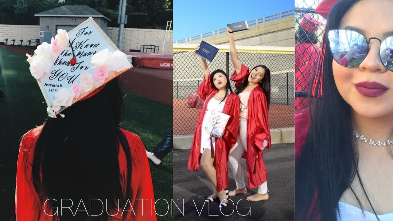 HIGH SCHOOL GRADUATION VLOG - YouTube