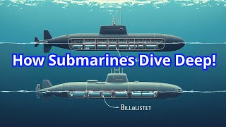 How Do Submarines Dive Underwater? #Submarines #ScienceFacts #Engineering