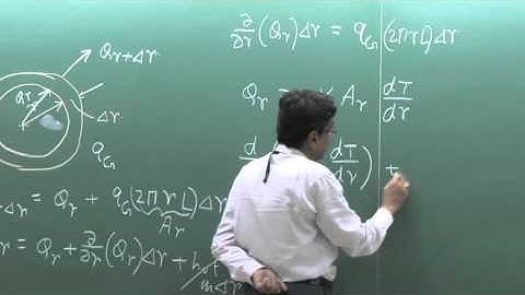 Lecture 08: 1D Steady State Heat Conduction In Cylindrical Geometry