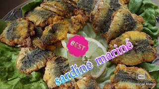 recette de sardine mariné savoureuse et facile #recettefacile #backgroundmusic #sardine