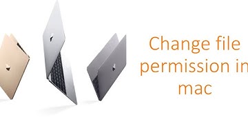 How to change / add file or folder permissions on mac osX