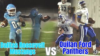 Dallas Roosevelt Mustangs vs Quinlan Ford Panthers… DFW vs TX Part 2!! #football #HSfootball #t screenshot 3