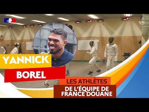 Portrait de Yannick Borel (Escrime) - Athlte de l'quipe de France douane