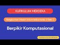 Kuis Berpikir Komputasional