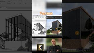 Vray material for Revit 4 #shorts