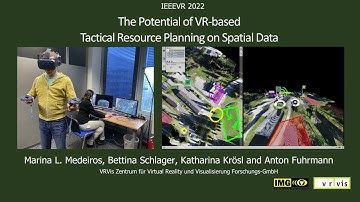 Teaser: VR based Tactical Resource Planning on Spatial Data