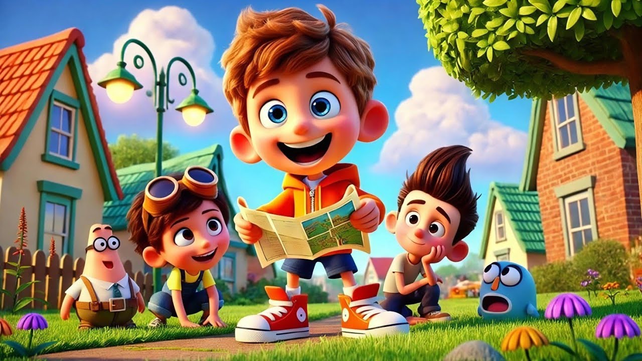 تعلّم الكلمات بالصور | أين الصورة المشابهة؟🔤 طابق الكلمة مع الصورة | لعبة تركيز للأطفال