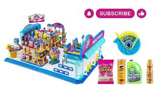Unboxing and Making of 5 Surprise Mini Brands Series 3 Mini Mart with 5 Exclusive Minis