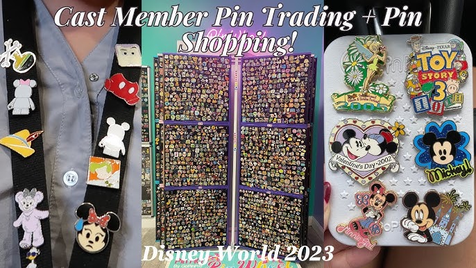 Pin Trading in 60 seconds for 2 Rare Disney Pins at Magic HapPins  Celebration Event! 