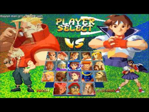[HD] - Fightcade - Street Fighter Alpha 2 - Thaylan Man(BRA) Vs TKZR!(BRA)