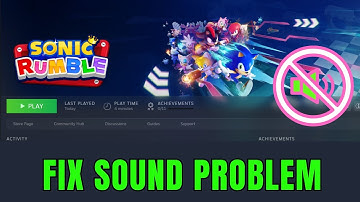 [SOLVED] Sonic Rumble Sound/Audio 🔊Not Working | Distorted, Crackling/Popping Audio Issues