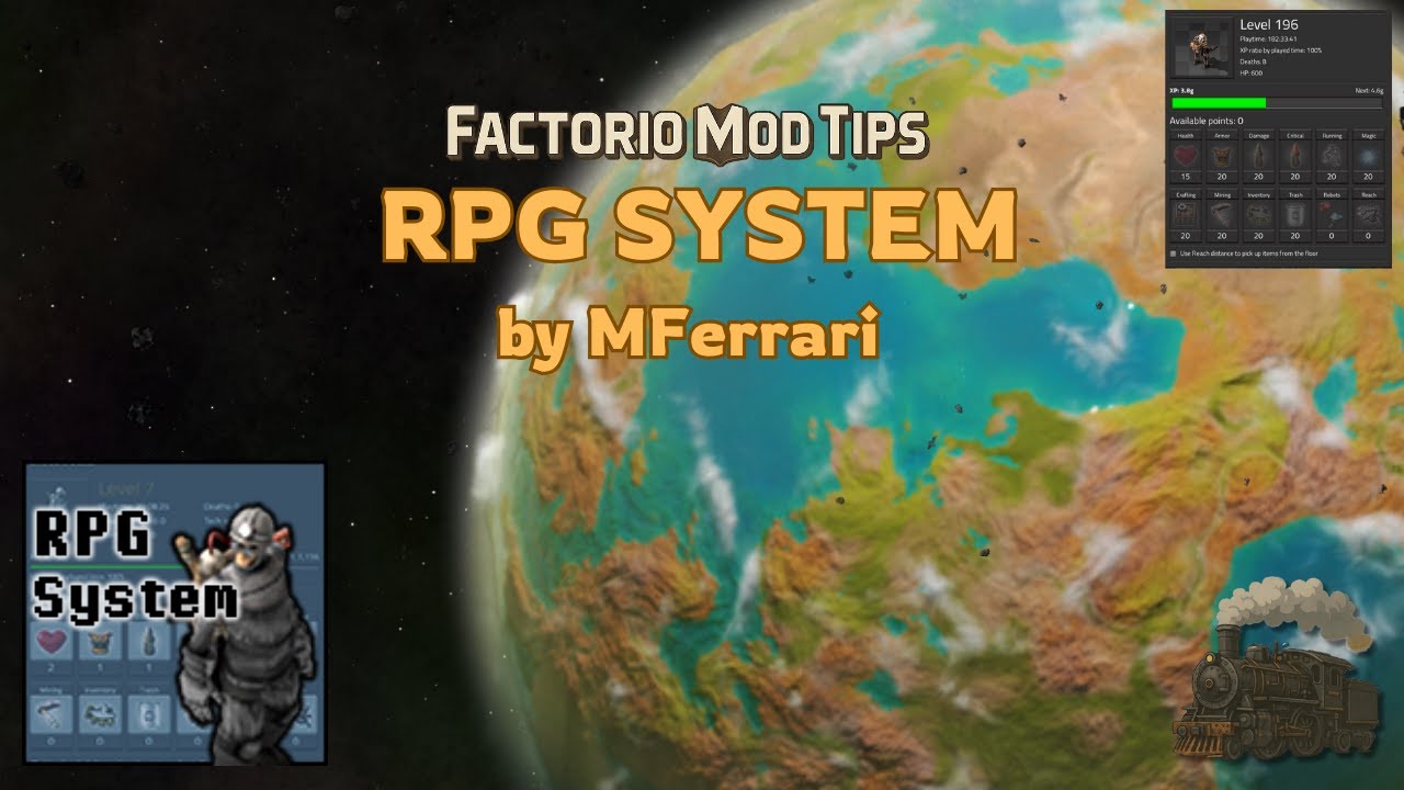Factorio Mod Tips: RPG System - YouTube