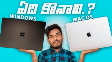 Windows vs Mac ఏది కొనాలి ?  || Choosing the Right Device Windows or Apple || ashok tech in telugu